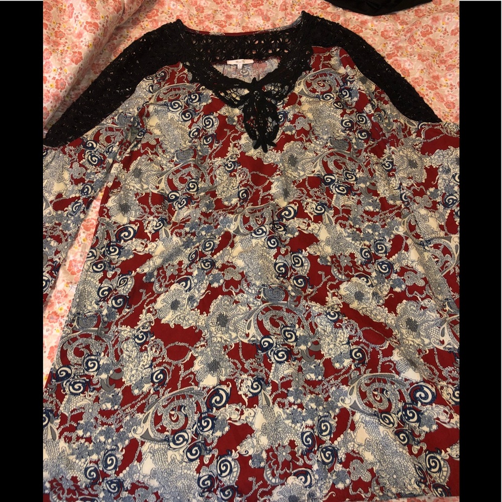 Miss me dress tunic top L NWT